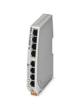 议价菲尼克斯1085256百兆超薄工业交换机8口FL SWITCH 1008N原装