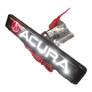 适用于讴歌中网LED发光车标灯CDX PDX MDX TLX中网高亮装饰标改装