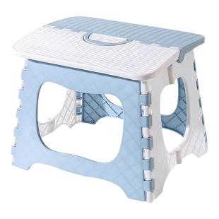 折叠凳子便携家用马扎钓鱼椅子户外小凳子火车小板凳收纳塑料实用