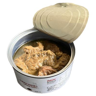 IMOC小李的牛肉鲜罐头100g包邮原切安格斯肋条户外即食烤牛排