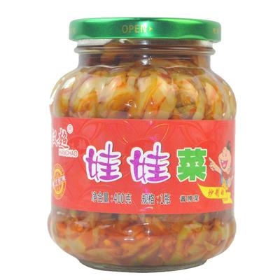 汉超四川瓶装榨菜娃娃菜下饭400g