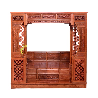 古代床踏步床架子床月洞床宫廷床