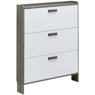 超薄鞋柜17cm家用门口经济型翻斗式窄收纳柜简约现代省空间小鞋架