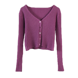 秋冬舞蹈练功服加厚开衫短款披肩毛衣现代民族舞形体教师跳舞服装