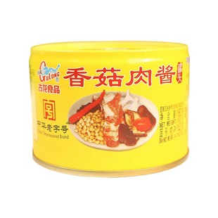厦门特产古龙香菇肉酱罐头180g蘑菇酱捞面下饭菜拌饭拌面方便熟食