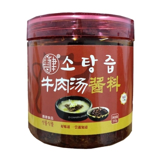 拌饭酱野苏子酱延边朝鲜族牛肉汤饭酱调味酱补身汤辣椒拌面牛肉酱