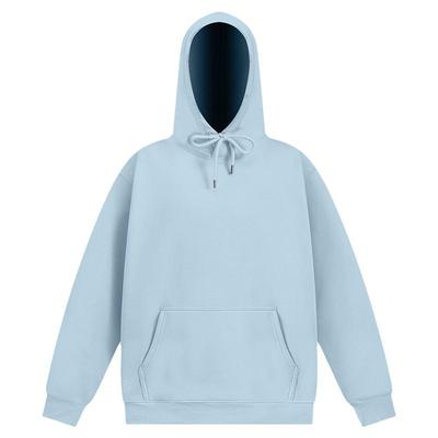 秋冬美式街头情侣连帽卫衣纯色