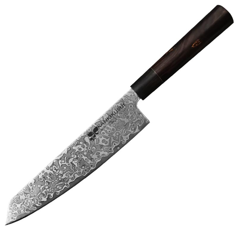 关菊水锻打大马士革牛肉刀