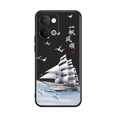 适用vivoy500s新款彩绘手机外壳