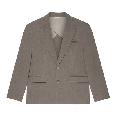 nicerice好饭戗驳领休闲西装