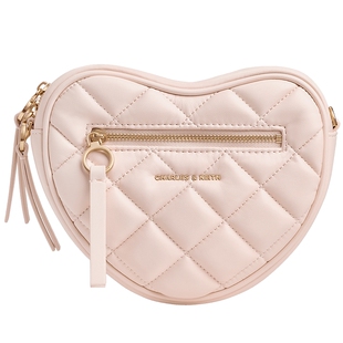 [情人节礼物]CHARLES&KEITH女包CK2-80151641-A爱心斜挎包婚包