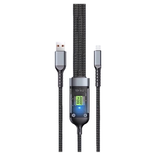 超级快充三合一数据线充电线器手机一拖三透明120适用苹果华为OPPO安卓二合一typec三头6A车载5多功能