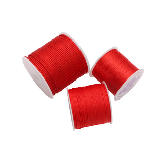 各种红绳编织绳项链男女手串手工本命年DIY材料编织线吊坠挂绳