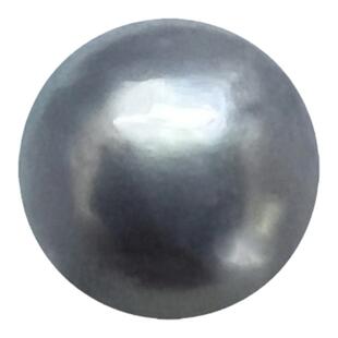 日本真多麻Akoya裸珠散珠单珠银灰色蓝灰色无暇可手工DIY海水珍珠