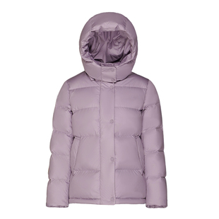 三千营2025年冬装新品95%白鸭绒羽绒服小个子女连帽短款显瘦气质