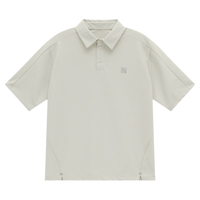 吕小虎ACTUP 2026凉感透气短袖POLO衫男 夏季新款下摆开衩翻领T恤