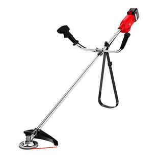 新款电动打草机背负式锂电侧挂割草机大功率家用园林草坪修剪除草