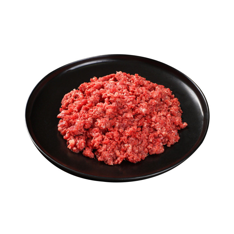黄牛牛肉馅碎馅剁馅饺子馅牛肉丸西餐汉堡饼冷冻真牛肉商用批发