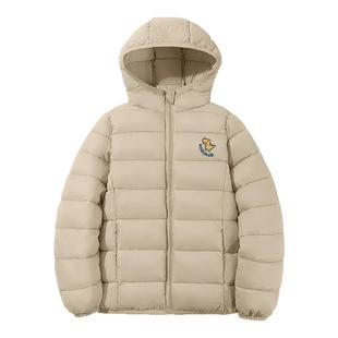 马卡乐童装儿童保暖棉服秋冬款男童加厚保暖棉袄小学生卡其色上衣