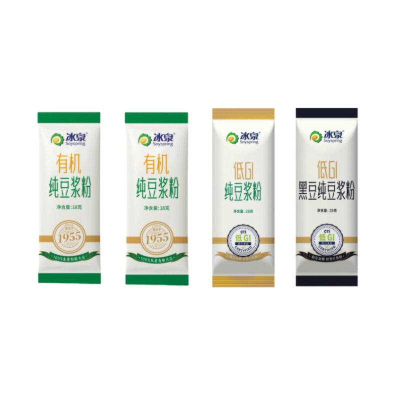 【U先试用】冰泉42%高蛋白纯豆浆粉系列全家福无添加糖高蛋白早餐