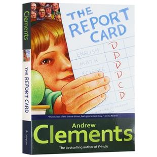 报告卡 英文原版小说 The Report Card 成绩单 Andrew Clements 英文版进口原版英语书籍搭夏洛的网奇迹男孩无声告白追风筝的人
