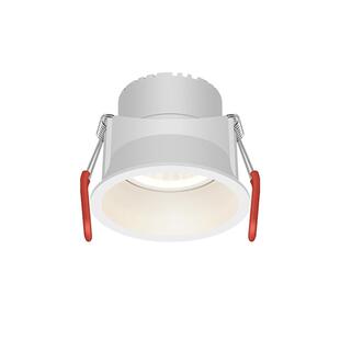 雷士照明防眩目筒灯嵌入式天花灯窄边框酒店无主灯射灯led洗墙灯