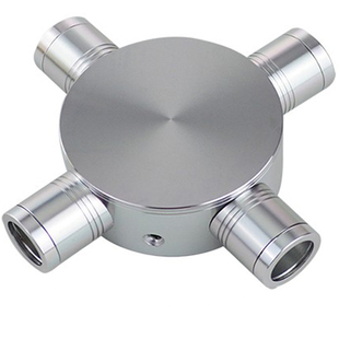 彩色LED壁灯七彩灯背景墙装饰灯KTV酒吧网红抖音过道射灯走廊灯