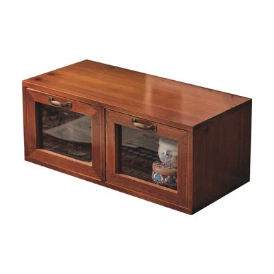 木质桌面口红香水化妆品储物盒