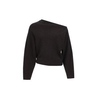 绫致Vero Moda针织衫2026春季新款斜肩不规则下摆上衣