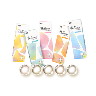 【临期特惠】SEED实瞳Belleme美瞳日抛10片近视隐形小直径自然款