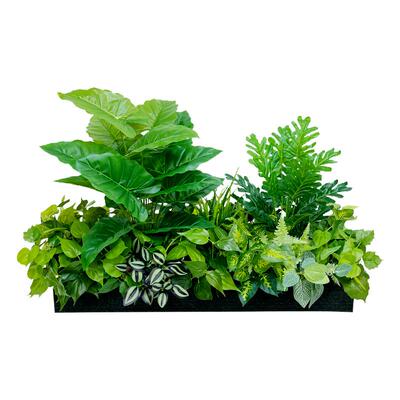 仿真绿植造景花槽隔断花箱