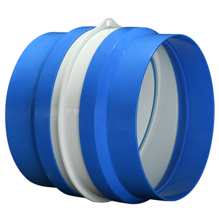 油烟机止逆阀厨房专用160PVC管道止回阀防味逆止阀防烟宝家用通用