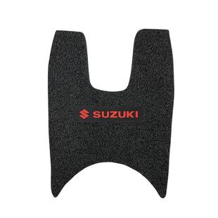 适用于新款轻骑铃木UY125踏板摩托车专用改装丝圈脚垫防水防滑厚