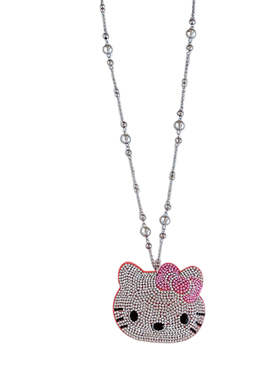 Luuki原创满钻音符kt项链