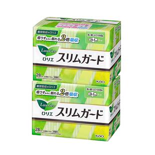 进口花王乐而雅零触感卫生巾日用超薄透气瞬吸防漏20.5cm姨妈巾