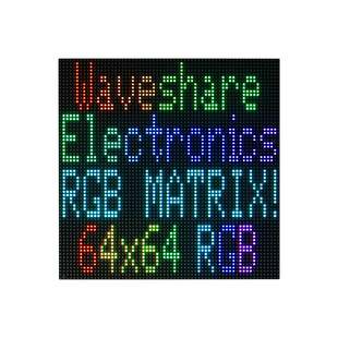 微雪 树莓派LED点阵显示屏 RGB全彩显示模块 亮度可调 支持级联