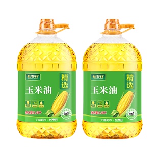 长寿花玉米油6.08L*2桶非转基因压榨一级家用纯正食用油玉米胚芽
