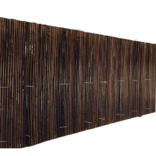 户外庭院碳化竹子室外篱笆栅栏小院围栏隔断花园露台围墙院子护栏