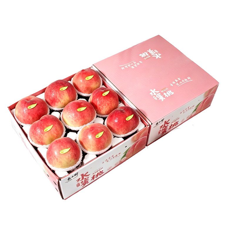 高端品种松森水蜜桃大果礼盒