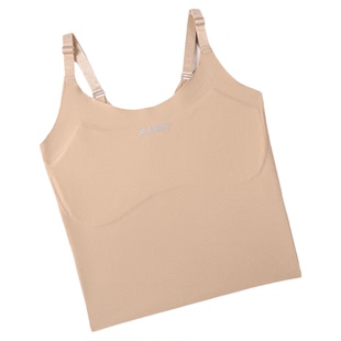 Janest/简态无痕束胸吊带背心夏季运动内衣女奶皮超平胸神器