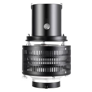 聚光筒摄影投影束光筒led调焦聚光灯束光镜投影片摄影灯聚光镜光学镜头猪嘴保荣口适用神牛400w600W800W1000