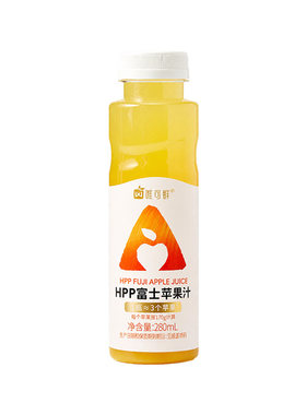 唯可鲜HPP红绿灯苹果汁饮料280ml