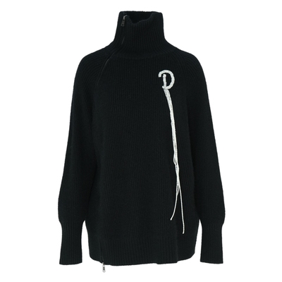 IDPAN时尚通勤毛织套装