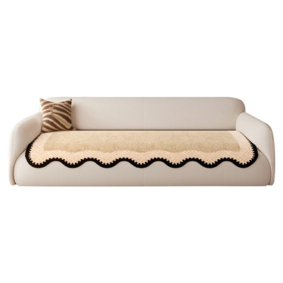 防水隔尿复古毛绒沙发坐垫防滑