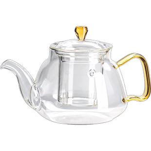 泡茶壶玻璃耐热功夫小茶具烧水养生壶手抓煮茶器单壶茶水分离冲茶