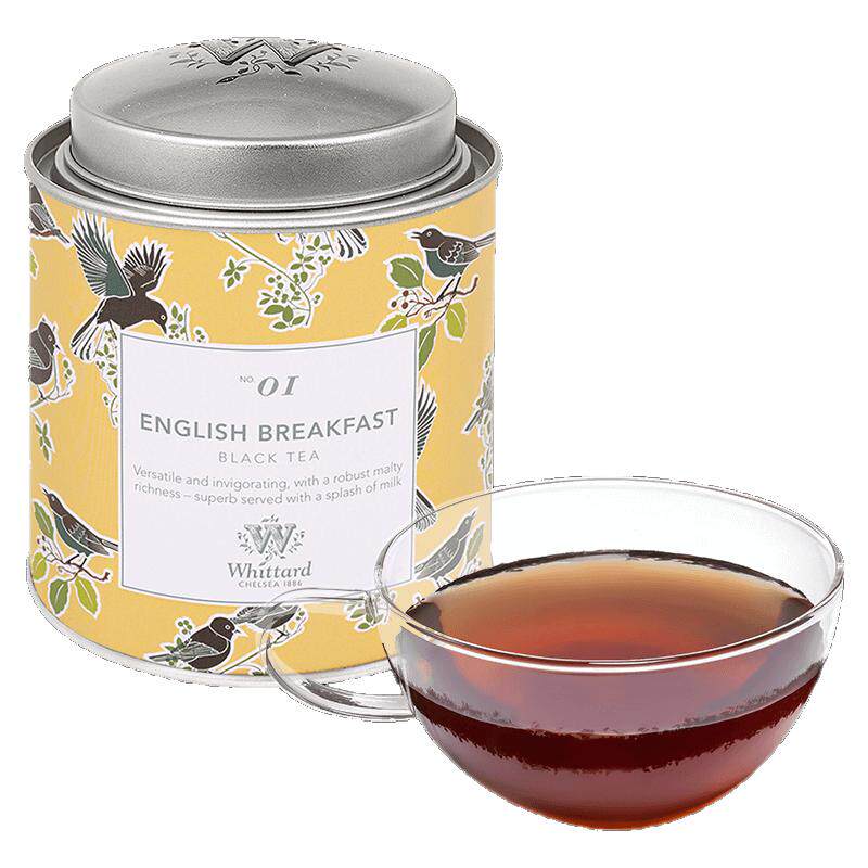 Whittard英国早餐红茶140g罐装