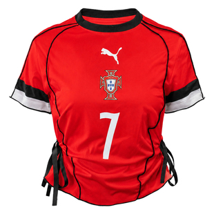 PUMA Remake球衣穿搭葡萄牙C罗 Jerseyfit辣妹修身短袖 ENCOMPASS