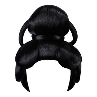 古风女士整顶头套贵妃唐风汉服假发套影视剧同款一体假发唐朝发饰