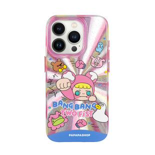 PaPaPa制造局  kulo小拳拳手机壳适用于iPhone17promax保护套苹果16pro原创手机壳