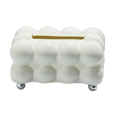 云朵创意纸巾盒带网红兔蝴蝶结